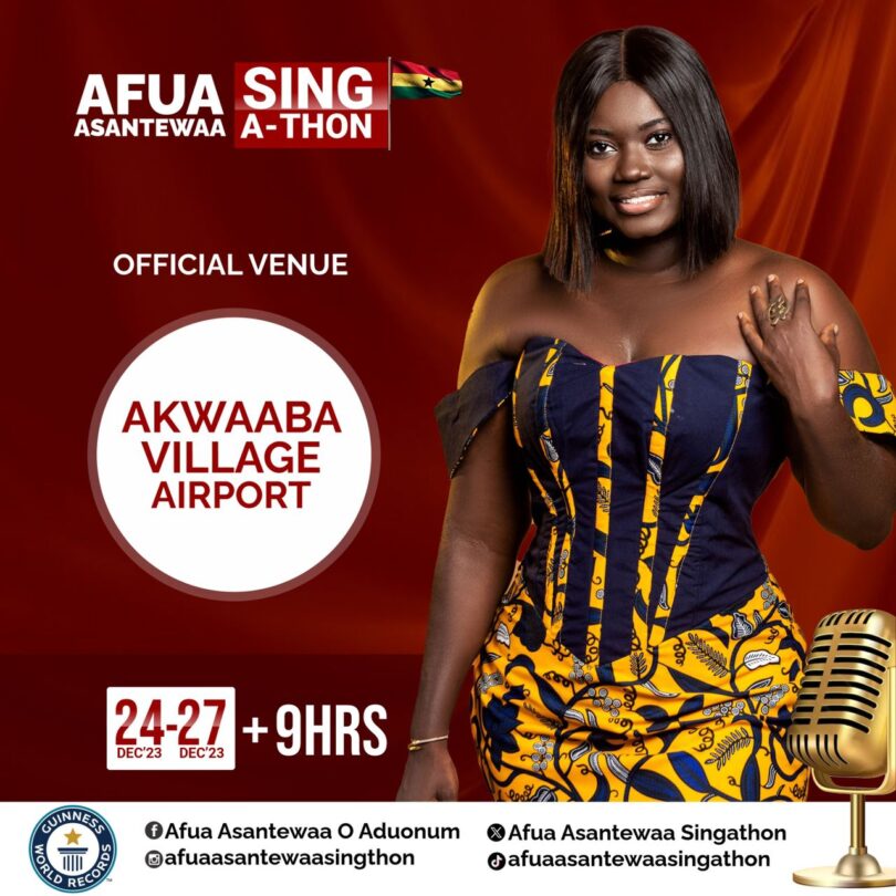 Guinness World Record: Sunil Waghmare’s record for the Singathon after finishing 105 hours has been surpassed by Afua Asantewaa.