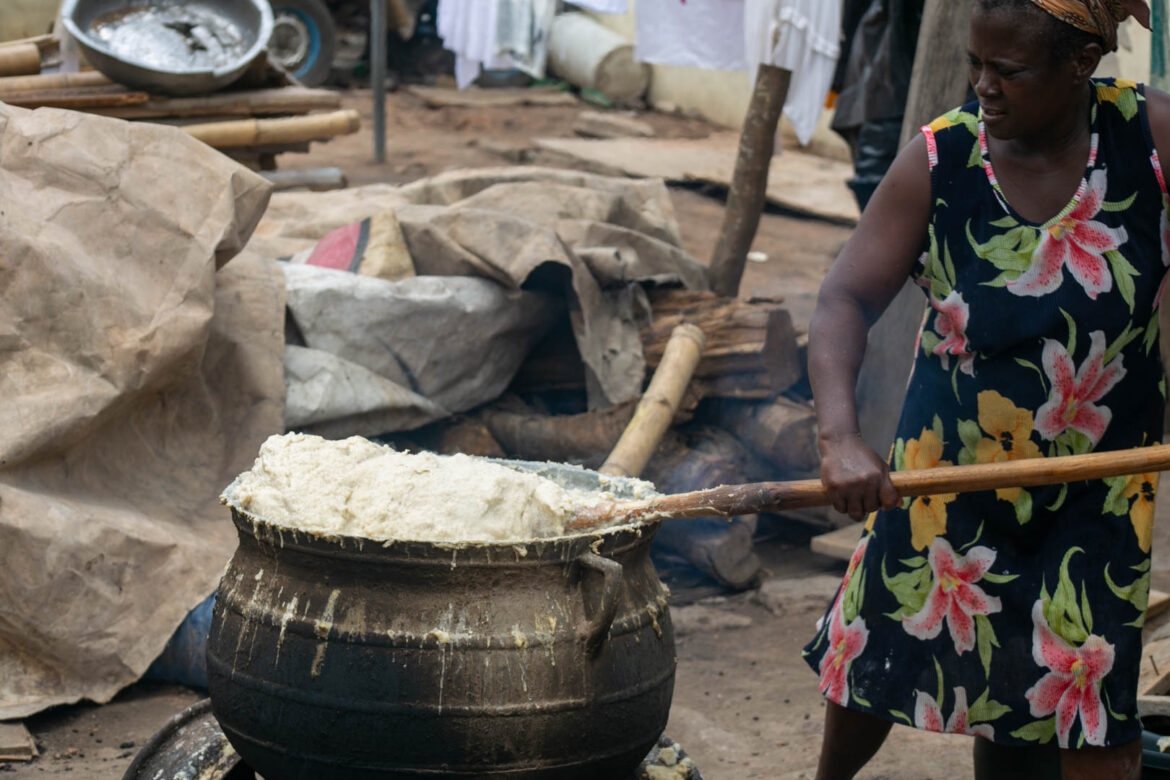 From dough to delight: The art of crafting Ga Kenkey 🍽️✨