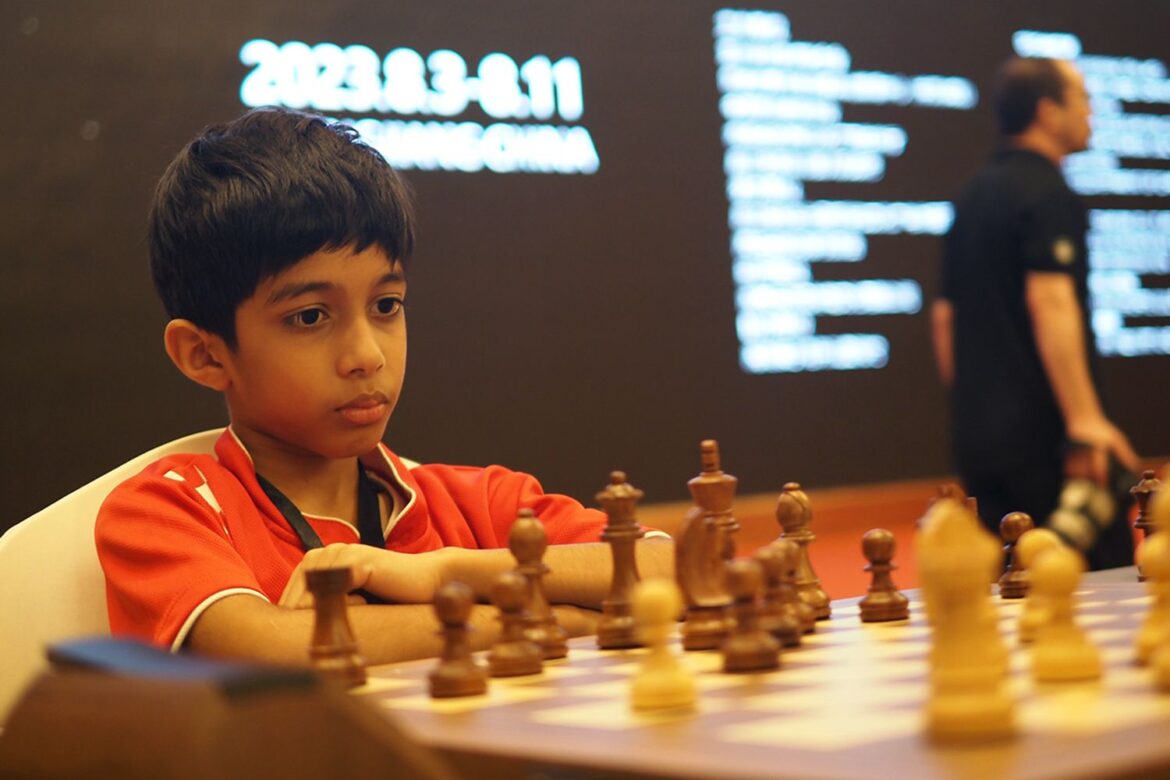 8-Year-Old Chess Prodigy Ashwath Kaushik Makes History Defeating Chess Grandmaster