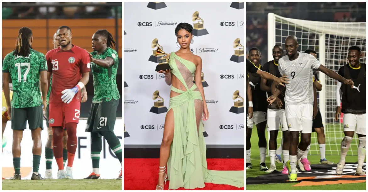 Grammy Win by Tyla Ignites South Africa-Nigeria Rivalry Ahead of AFCON Clash