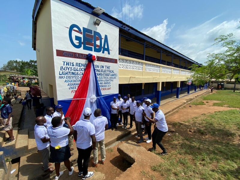 MAMPONG SCHOOL FOR THE DEAF RECEIVES RENOVATION AND DONATION OF ESSENTIAL ITEMS FROM GEDA