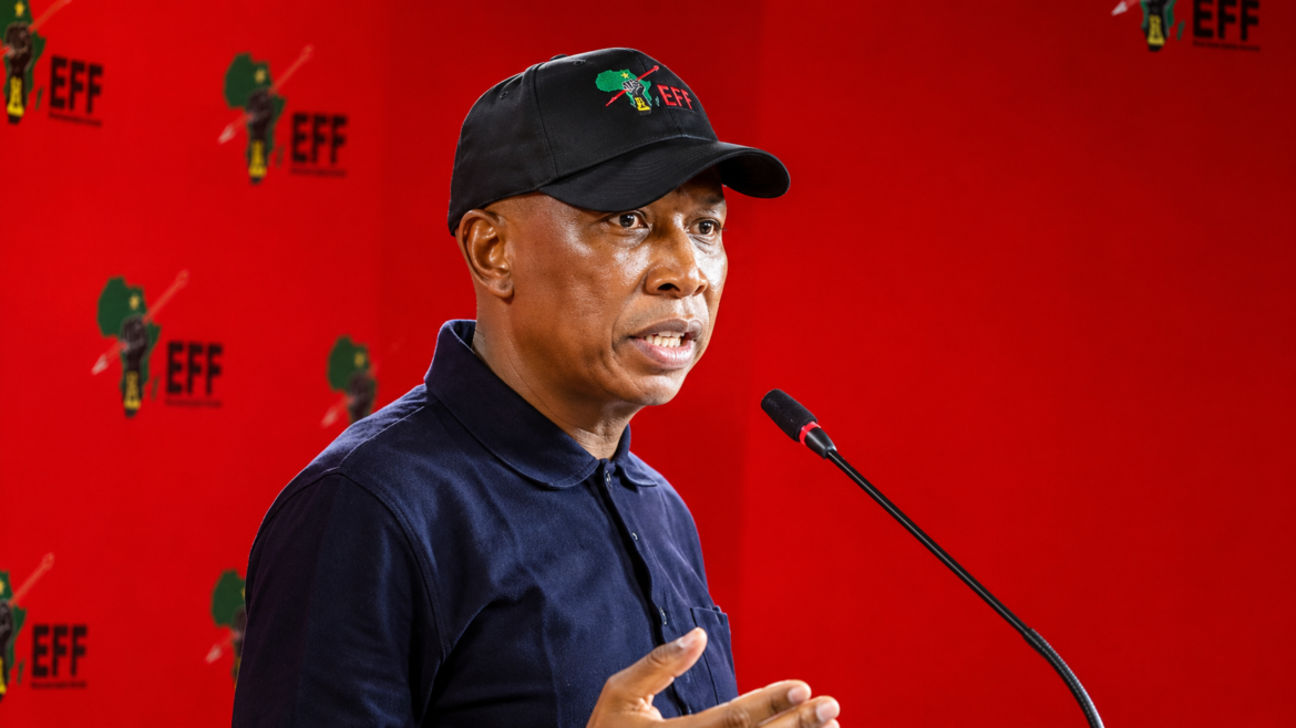 EFF’S MALEMA CRITICISES GHANA’S RESPONSE TO SOUTH AFRICA TENSIONS 