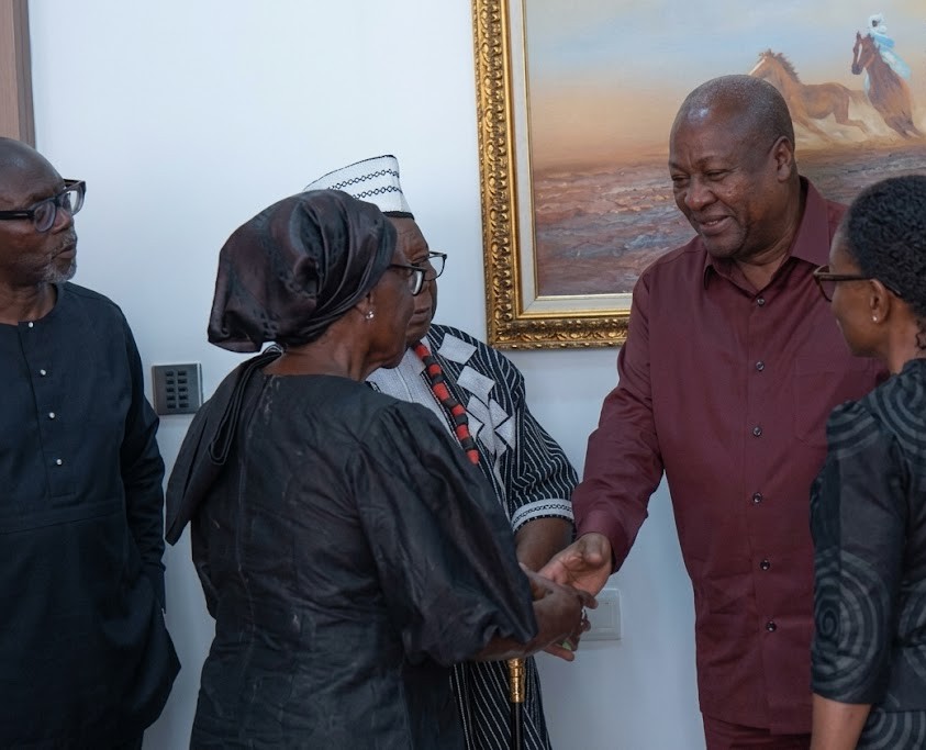 THE FAMILY OF THE LATE DIPLOMAT JAMES VICTOR GBEHO HAS OFFICIALLY INFORMED PRESIDENT JOHN DRAMANI MAHAMA OF HIS PASSING.
