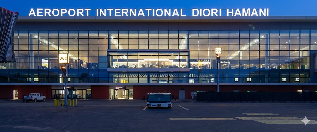 GUNFIRE AND EXPLOSIONS WERE HEARD AT THE AIRPORT IN THE CAPITAL OF NIGER. 